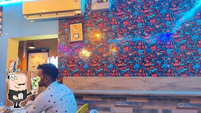 You can order a drink from the menu