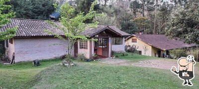 Desfrute da vista da área externa do Delícias na Roça