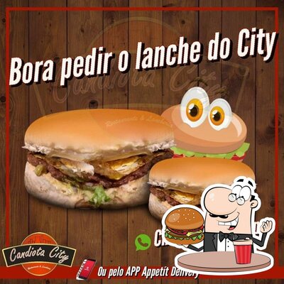 City Bar oferece uma gama de opções para os amantes dos hambúrgueres