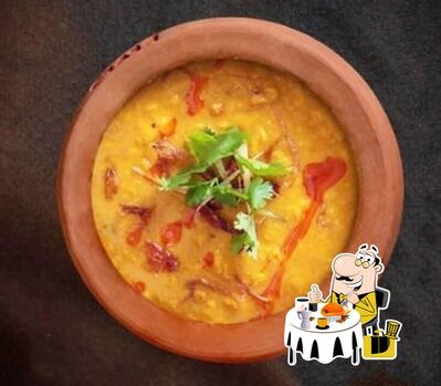 Food at Indian Table