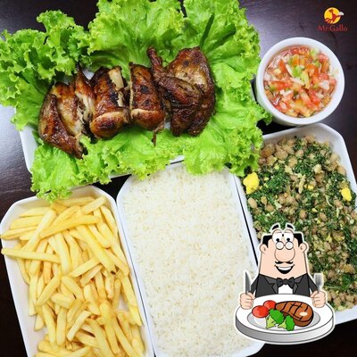 Dê uma olhada na gama de pratos de carne