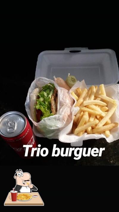 Você pode conseguir batatas fritas francesas como acompanhamento ou lanche