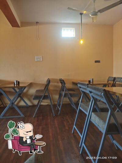 The interior of M G Cafe