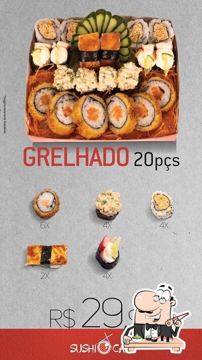 Sushi é a culinária tradicional Japonesa