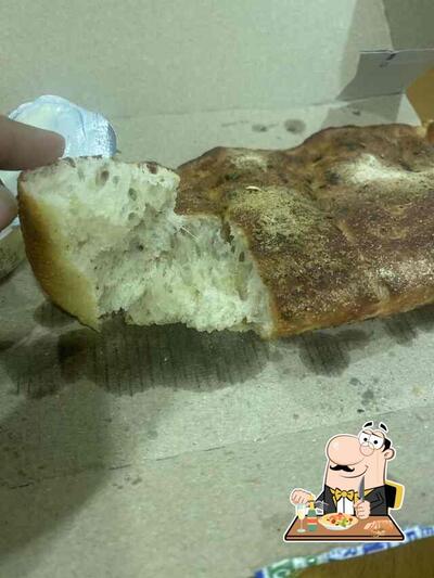 Food at Dominos Pizza