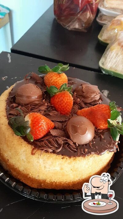 Comida em Confeitaria cantinho do café