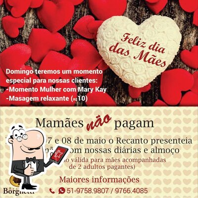 Aqui está a publicidade do Recanto Borghetti