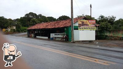 Você pode espairecer no exterior Restaurante Panela de Barro
