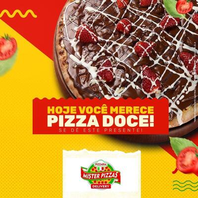 Aqui está a publicidade do Pizzaria Mister Pizzas Bebedouro SP