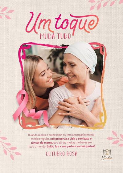 A publicidade mostra informações sobre o Sinhá
