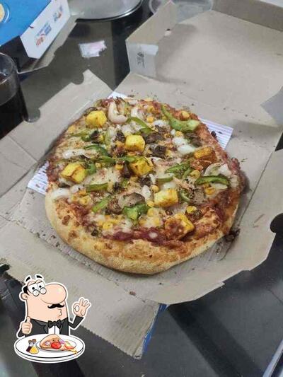 At Domino's Pizza, you can taste pizza