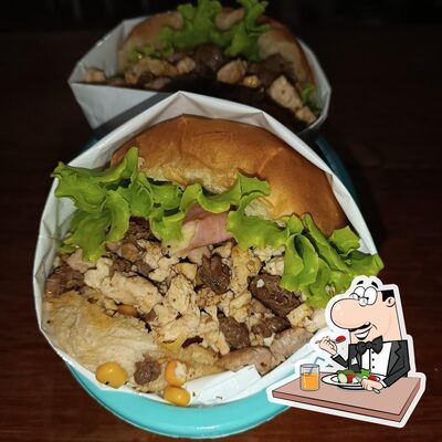 Comida em EI lanches