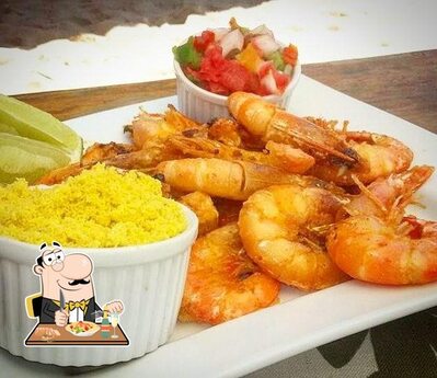 Comida em Sol do Mutá Restaurante