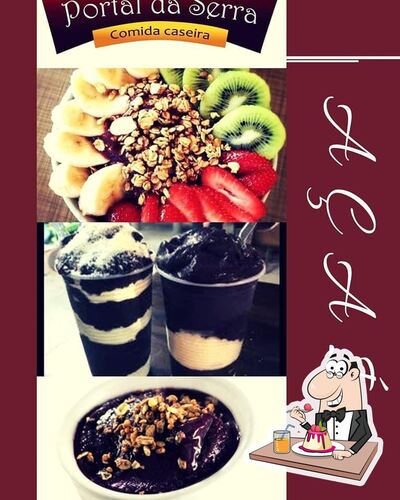 A sobremesa é uma parte importante da experiência gastronômica