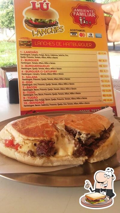 Pegue um sanduíche no Lú Lanches Santa Bárbara d'Oeste