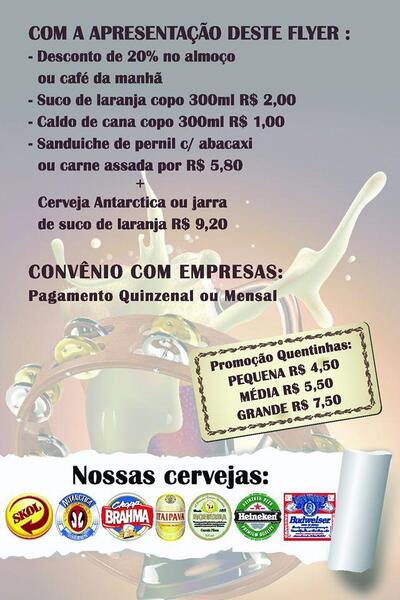 A publicidade mostra informações sobre o Point 245