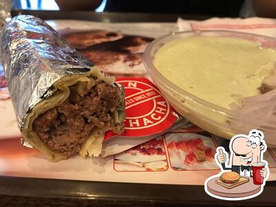 Try out one of the burgers offered by Khan Chacha