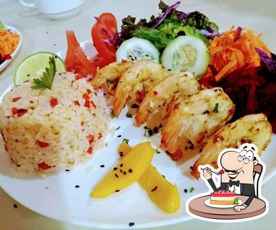 Não esqueça de experimentar uma sobremesa no Manga Rosa Restaurante