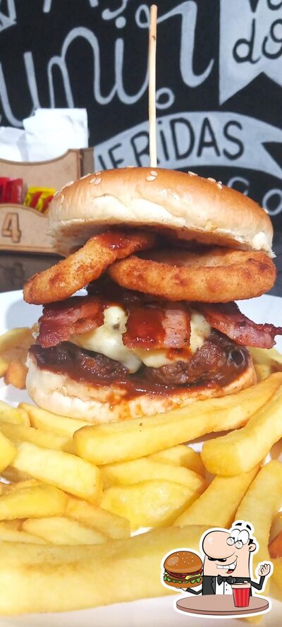 Peça um hambúrguer no Copa Lanches Lages
