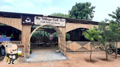 You can get some fresh air at the outside area of The village Cafe & Bar