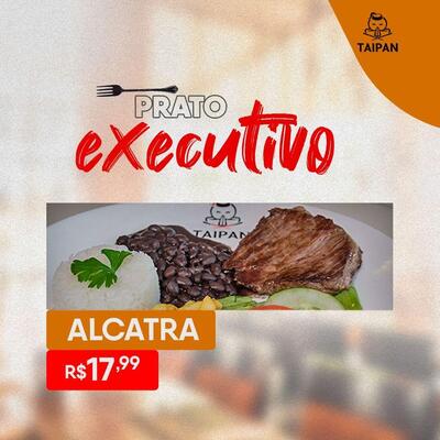 A publicidade apresenta informações sobre o Taipan