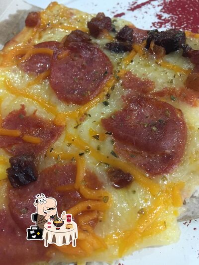 Platos en Pizza do Gringo