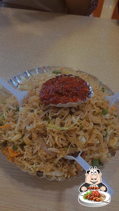Food at Baba Chinese Corner