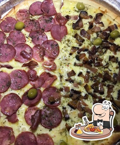 Peça diversos variedades de pizza