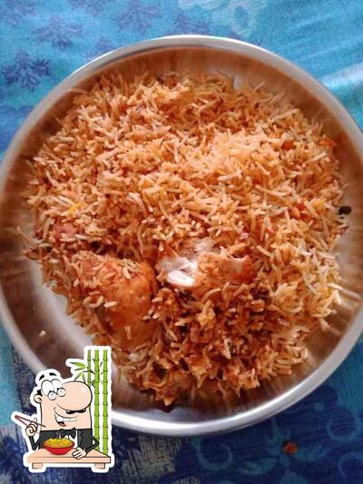 Food at Hyderabadi Handi Biryani