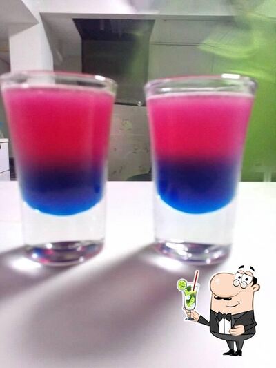 You can enjoy a drink from the menu