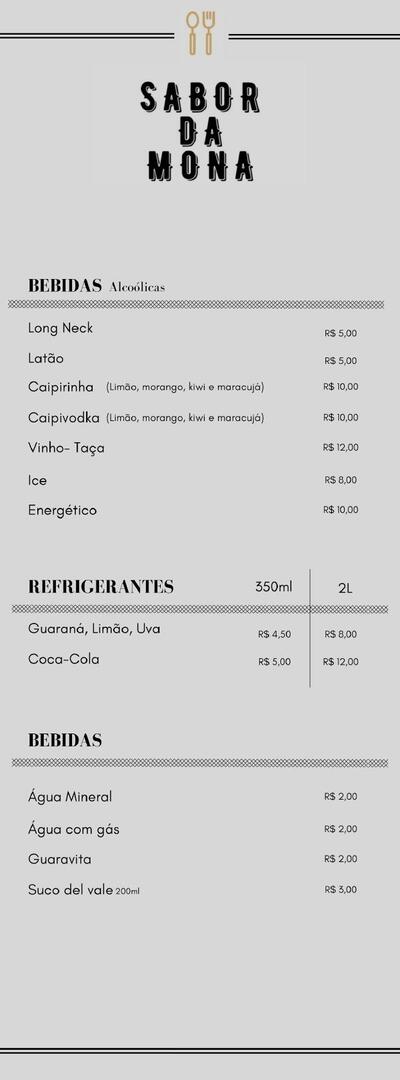 A marca do Restaurante Sabor da Mona