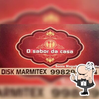 O logotipo do O Sabor Da Casa