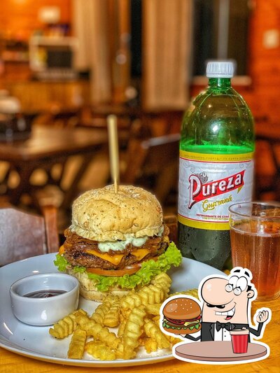 Serranos Burguer & Lounge provê uma seleção de opções para os amantes dos hambúrgueres