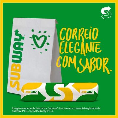 Aqui está a publicidade do Subway União da Vitória e Havan Porto União