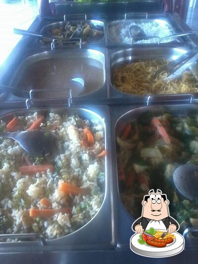 Comida em Rancho gaucho