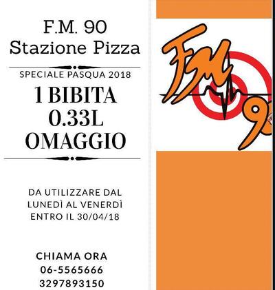 Controlla le informazioni su FM 90 Stazione Pizza Roma