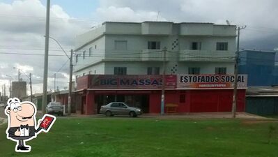 Desfrute da vista do exterior Panificadora BigMassas