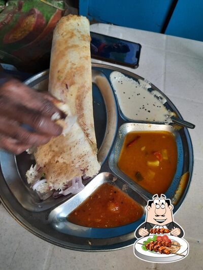 Food at Prakash hotel