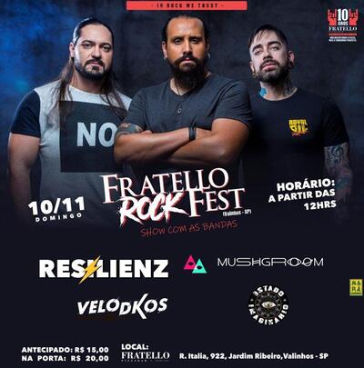 A publicidade apresenta informações sobre o Fratello PUB