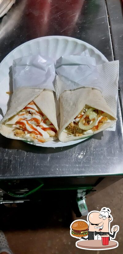 Try out one of the burgers available at Kane's chicken shawarma