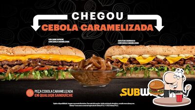 Consiga um hambúrguer no Subway