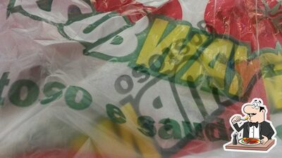 Comida em Subway
