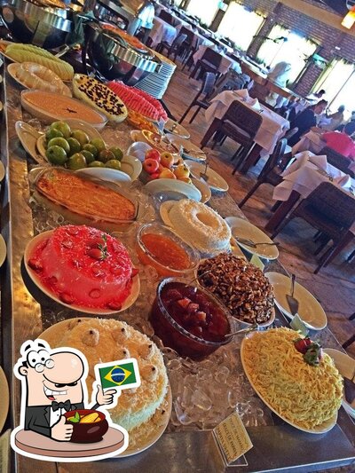 Comida em Restaurante Buffet Corais