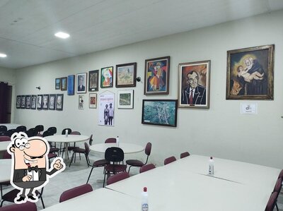 O interior do Bendito Boteco