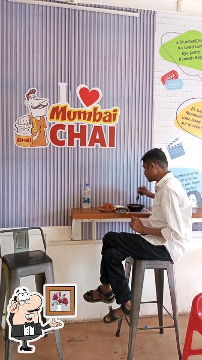 The interior of Mumbai Chai