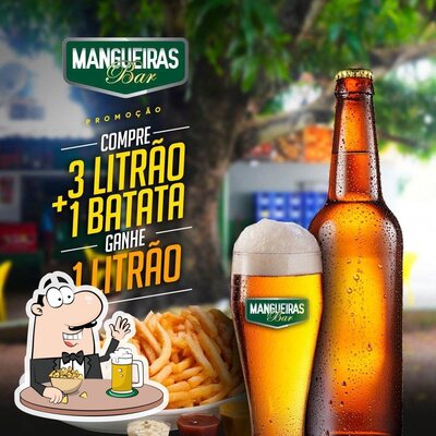 Mangueiras Bar e muito bom fornece uma gama de cervejas
