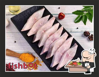 Try out various seafood dishes offered by fishbot