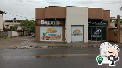 O exterior do Bacutia Beach