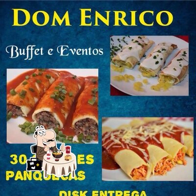 Platos en Pizzaria Dom Enrico