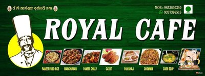 Food at Royal cafe